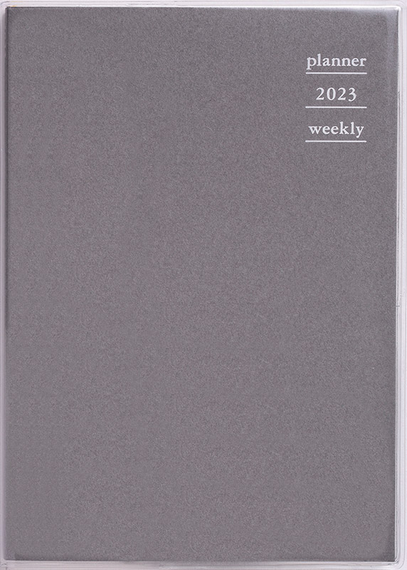 No.202 プラーノ 2【ストーングレー】 | 2023年版手帳 | 高橋書店