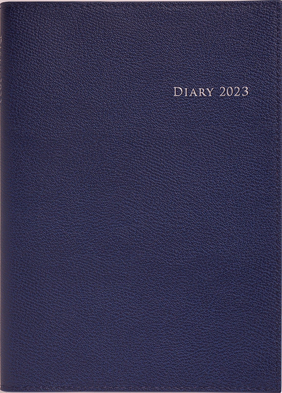 No.433 デスクダイアリー カジュアル 3【ブルー】 | 2023年版手帳 | 高橋書店